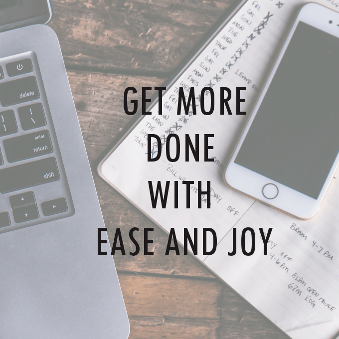get more done